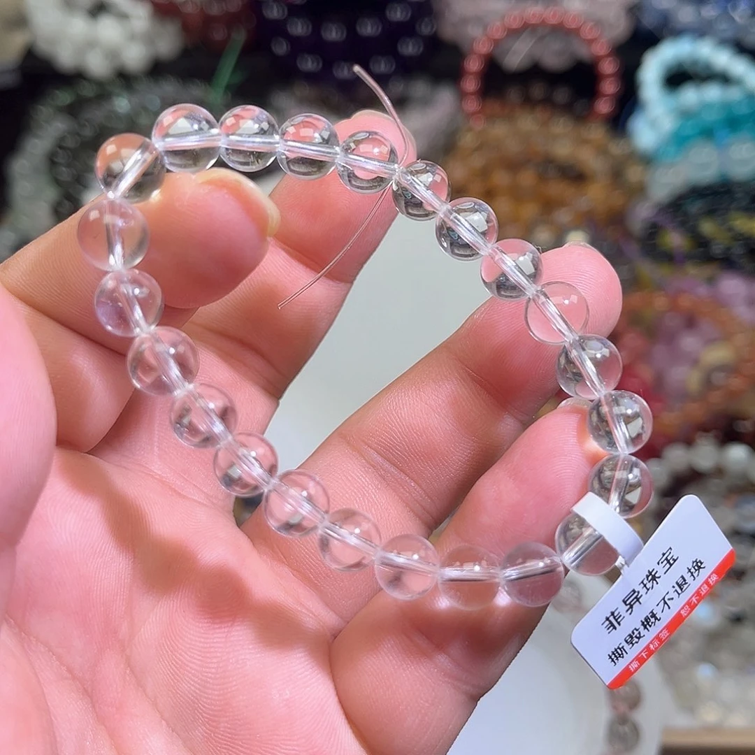 水晶手串未镶嵌天然水晶未镶嵌