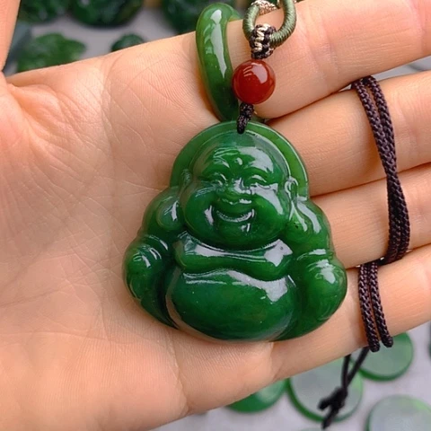 未镶嵌和田玉挂件德**1大佛公