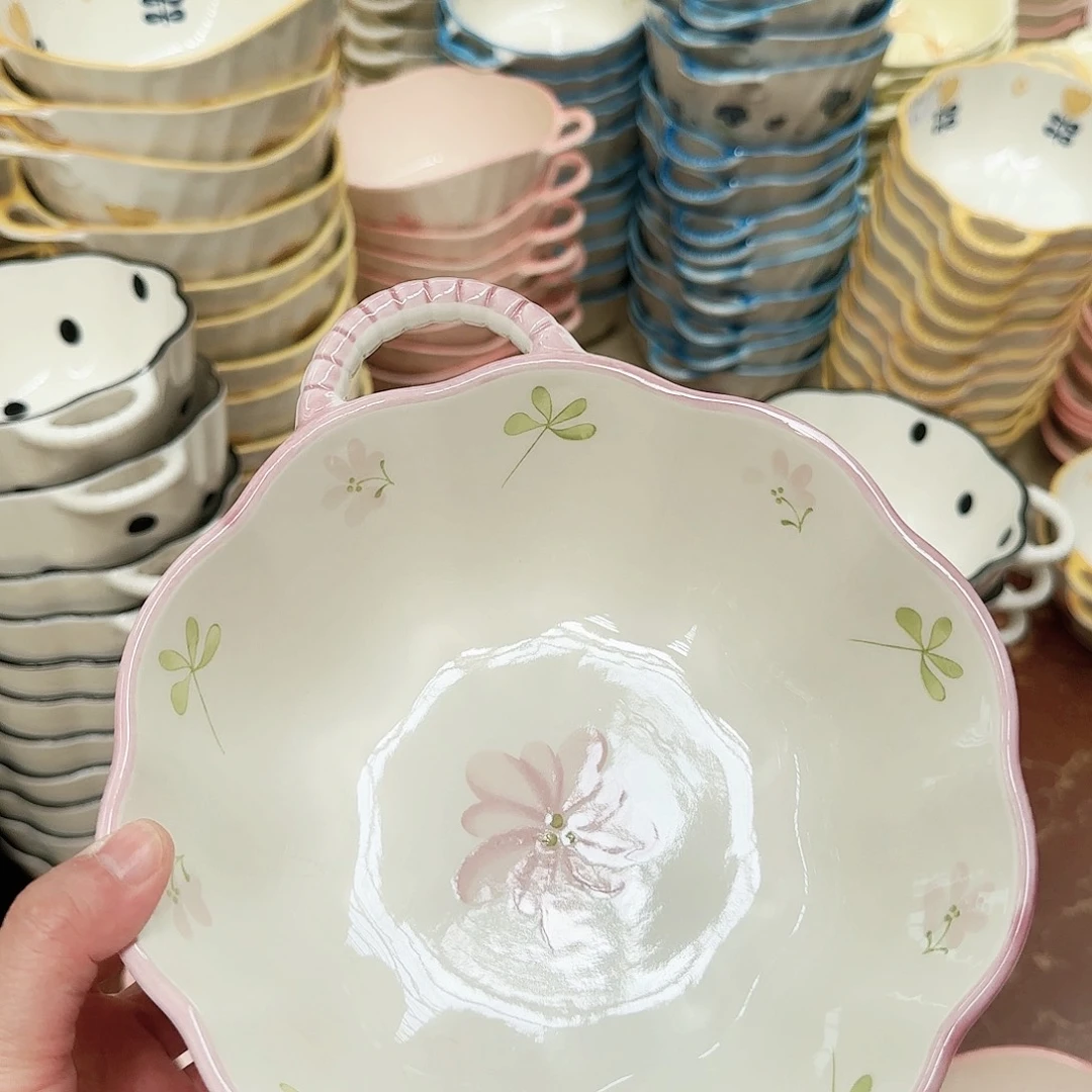 微瑕紫色小花8寸