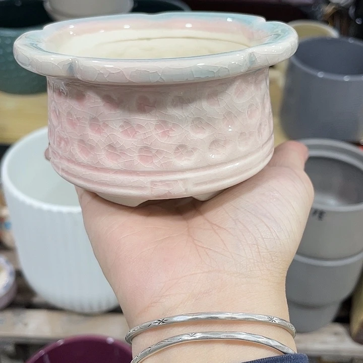 陶瓷花盆凑12米包邮