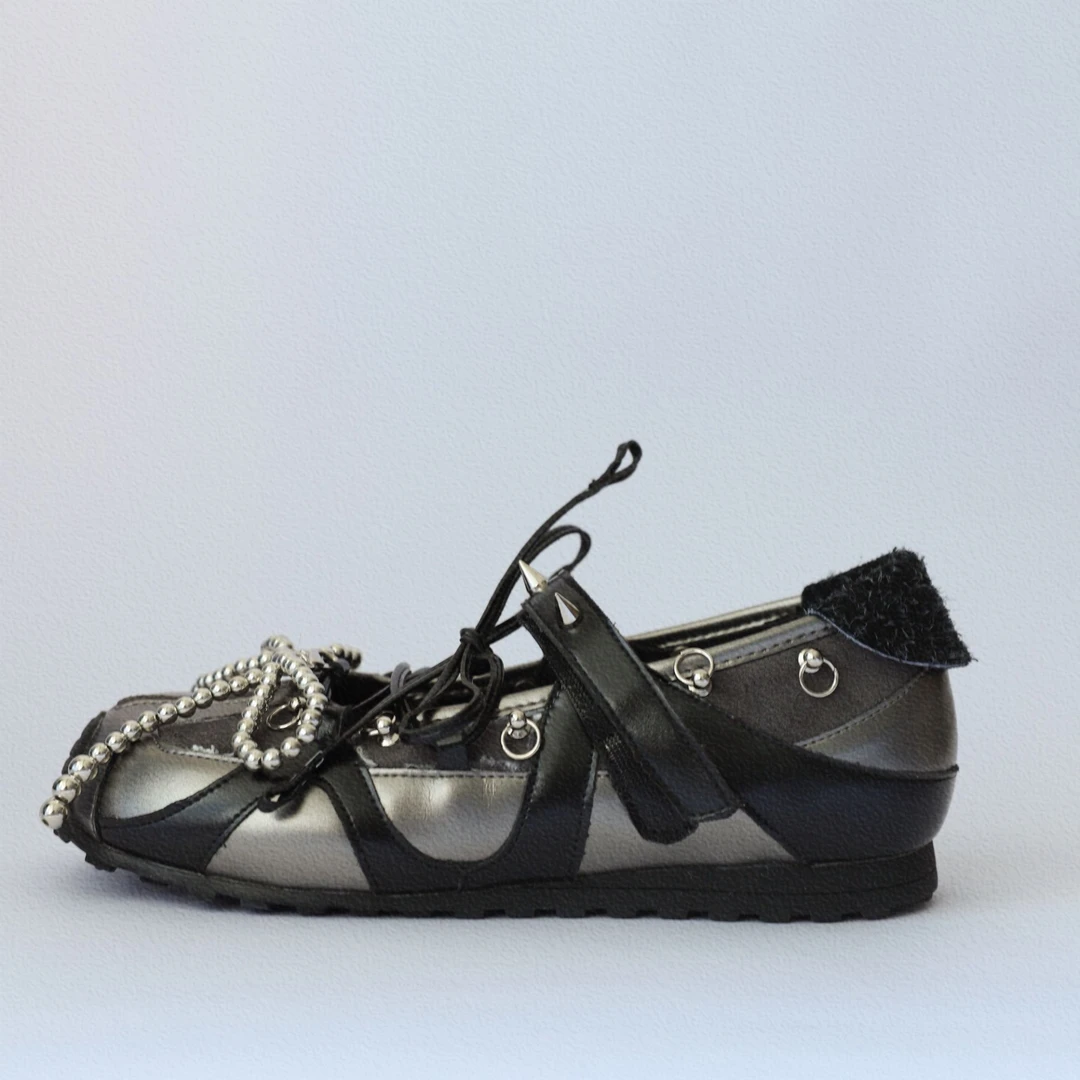 RHT定制  【原创设计】夏季新款百搭平底舒适休闲单鞋