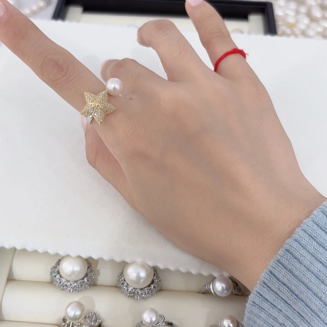 淡水珍珠戒指未镶嵌