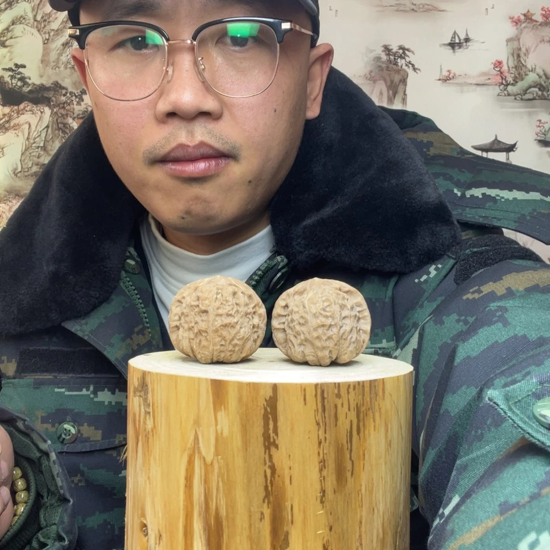 把件文玩核桃南瓜墩