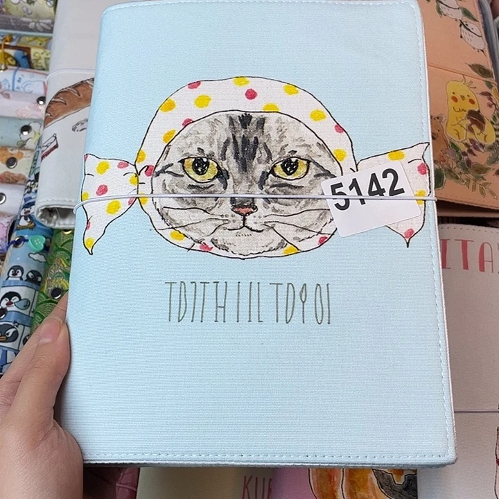 织绣A5活页不加纸5142