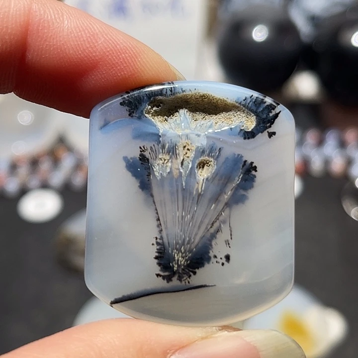 玛瑙/玉髓未镶嵌吊坠(不含链)