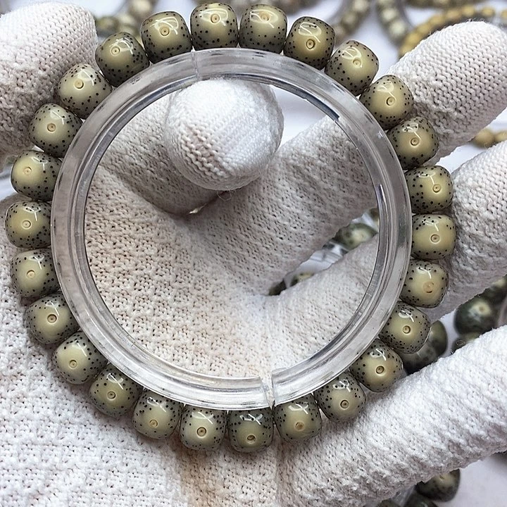 手串星月菩提9mm灰背牛眼A3