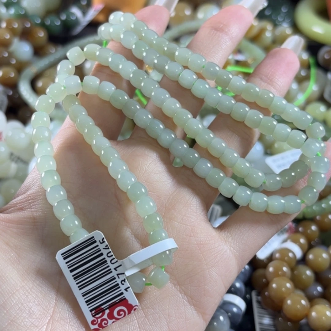 和田玉未镶嵌手链150