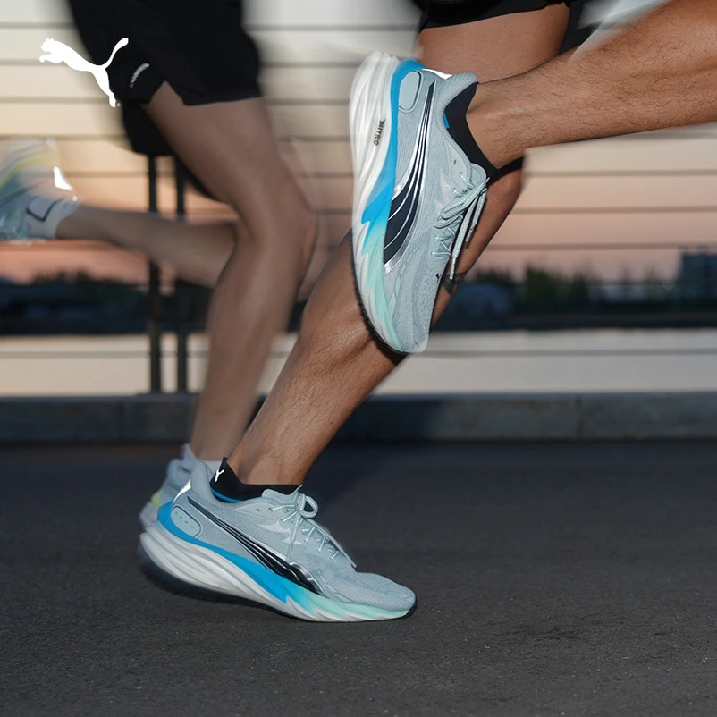 PUMA彪马官方男子渐变晕染减震防滑跑步鞋 VELOCITY NITRO 312635