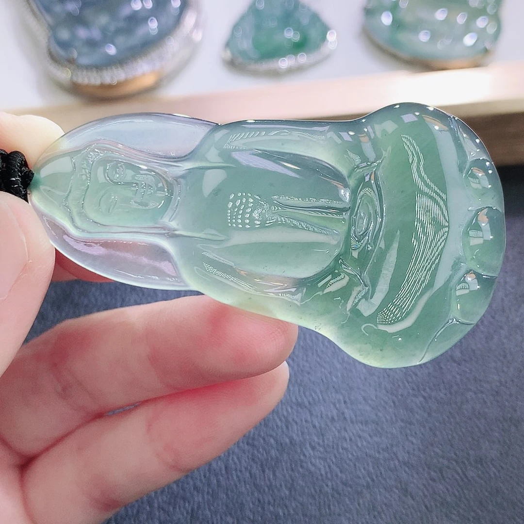 翡翠未镶嵌挂件翡翠