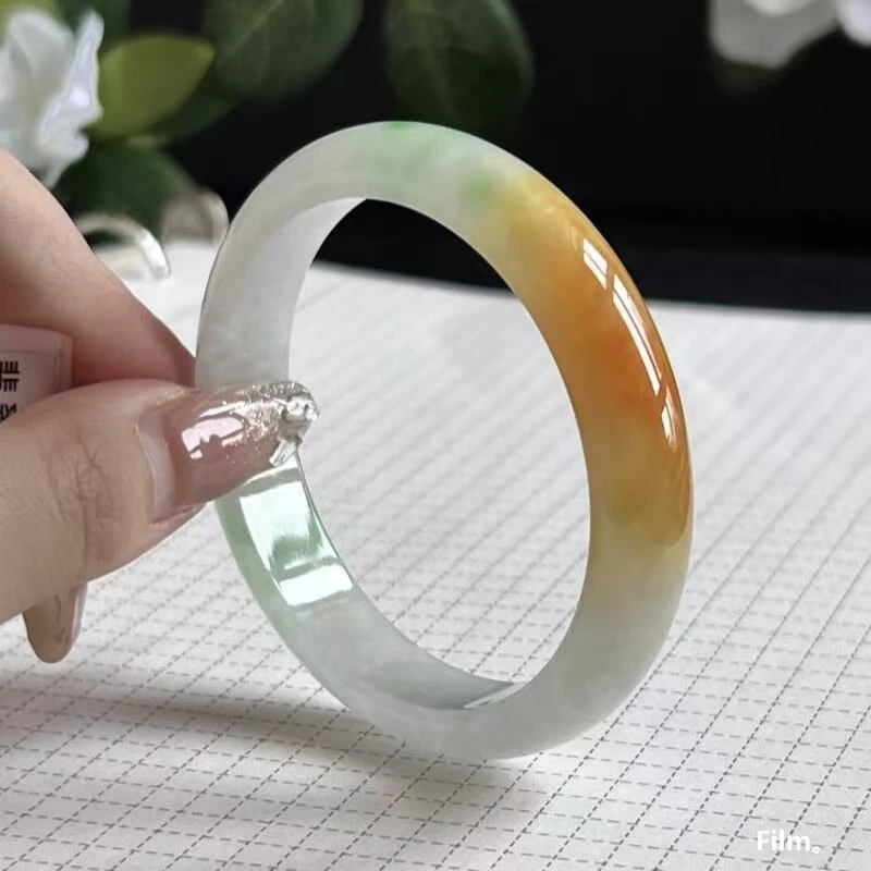 天然缅料手镯  测量圈口专用链接【勿拍】