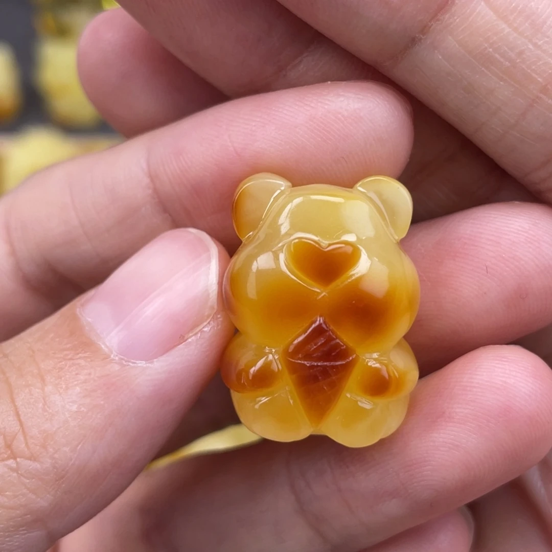 裸石琥珀未镶嵌蜜蜡