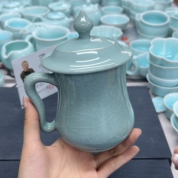 云间青瓷龙泉小米茶器