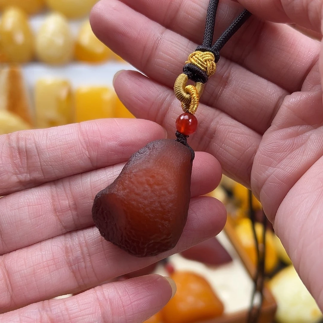 未镶嵌颈饰蜜蜡蜜蜡