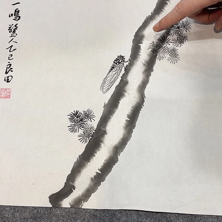 国画今天早上国画作品欣赏