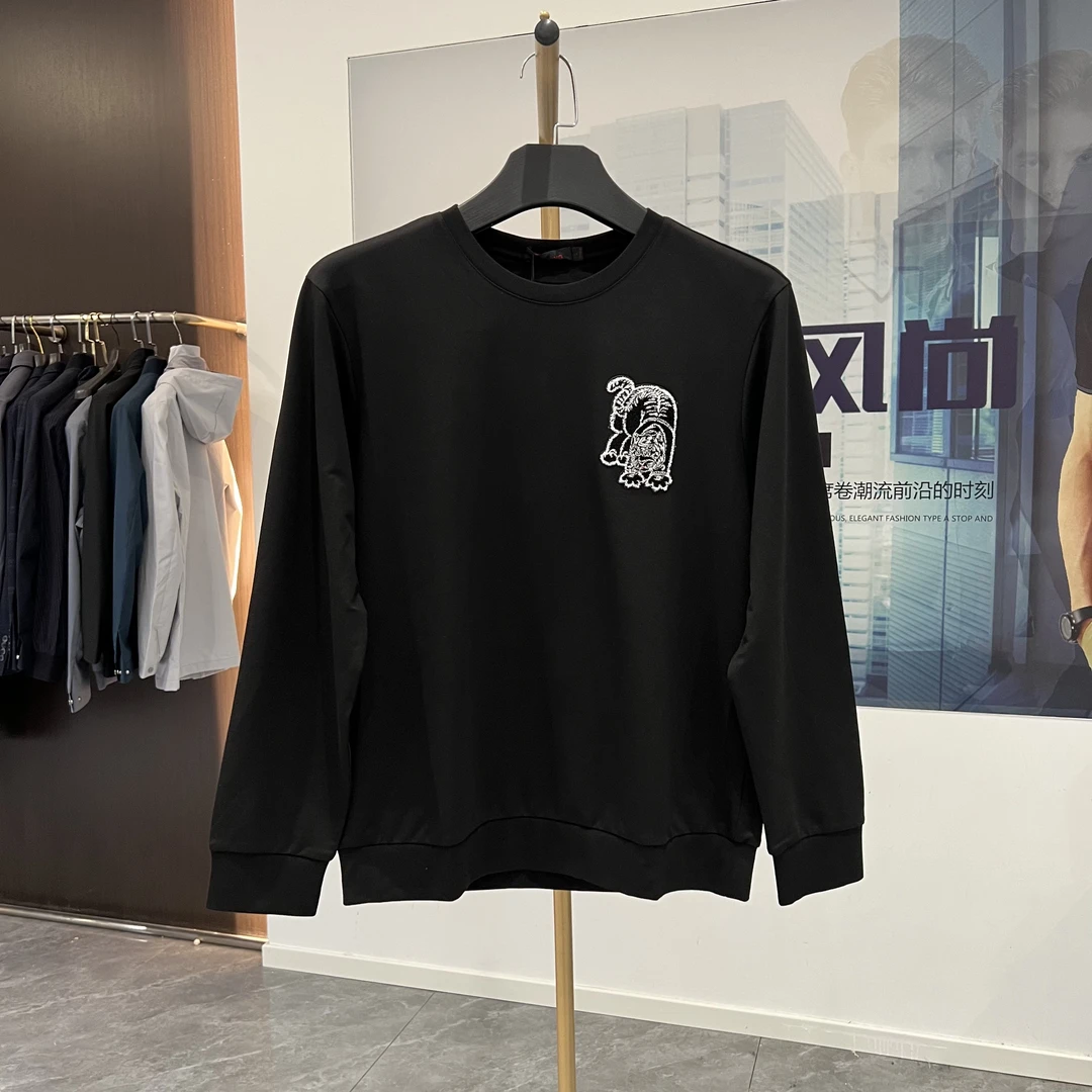 劲纯色圆领卫衣（1323）