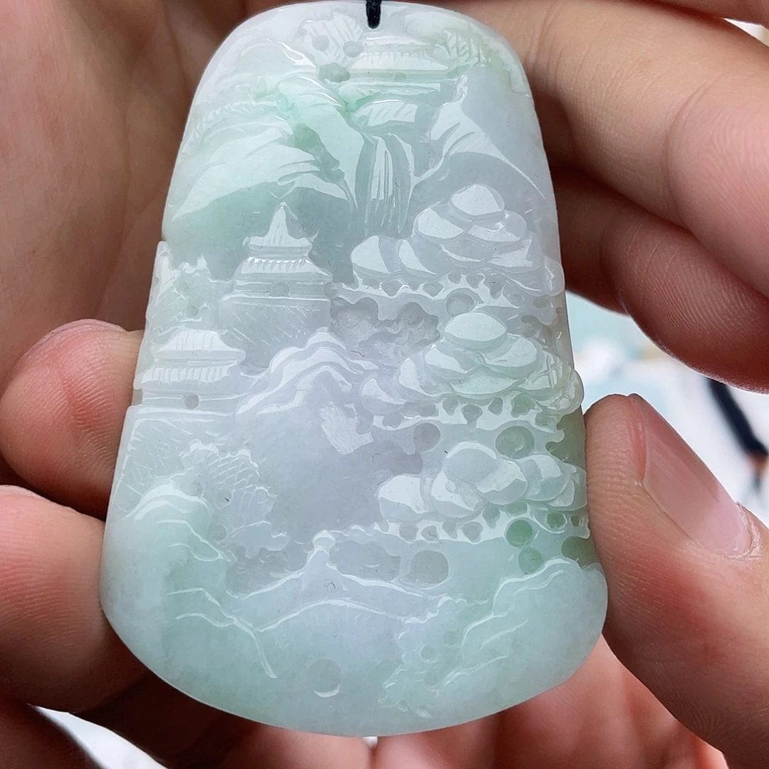 颈饰未镶嵌翡翠翡翠