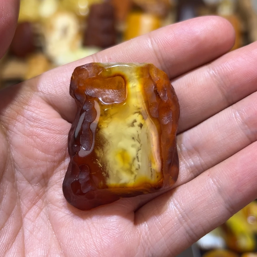 定制琥珀未镶嵌琥珀蜜蜡