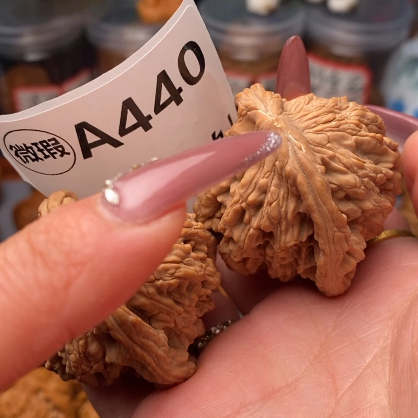 【闪购商品】文玩核桃把件440虎头……