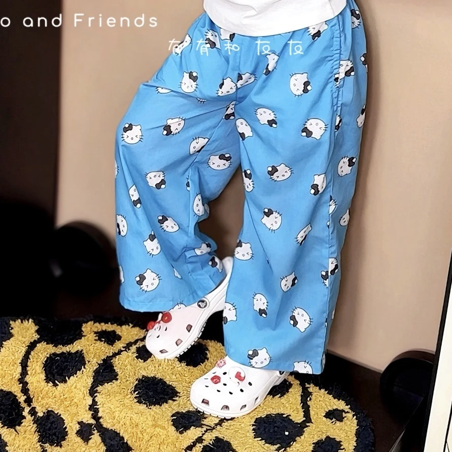 有有家·男女童高品质夏季韩系百搭可爱卡通印花幼儿园神裤防蚊裤