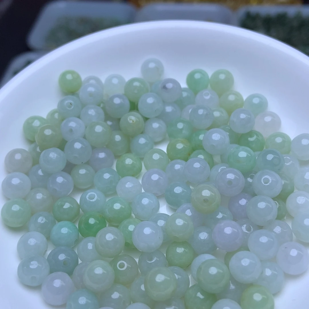 散珠翡翠卡7冰绿白20个
