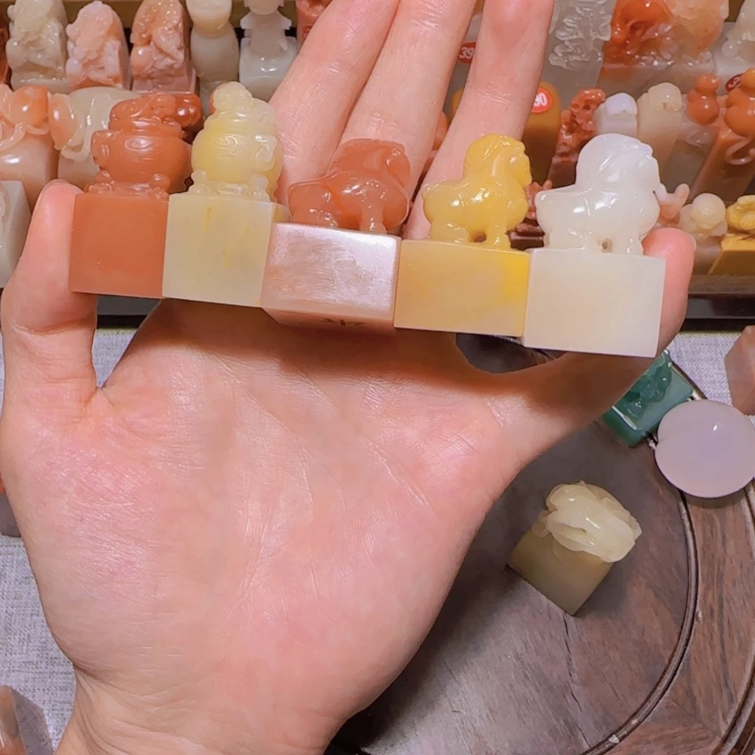 l***a昌化石印石篆刻作品