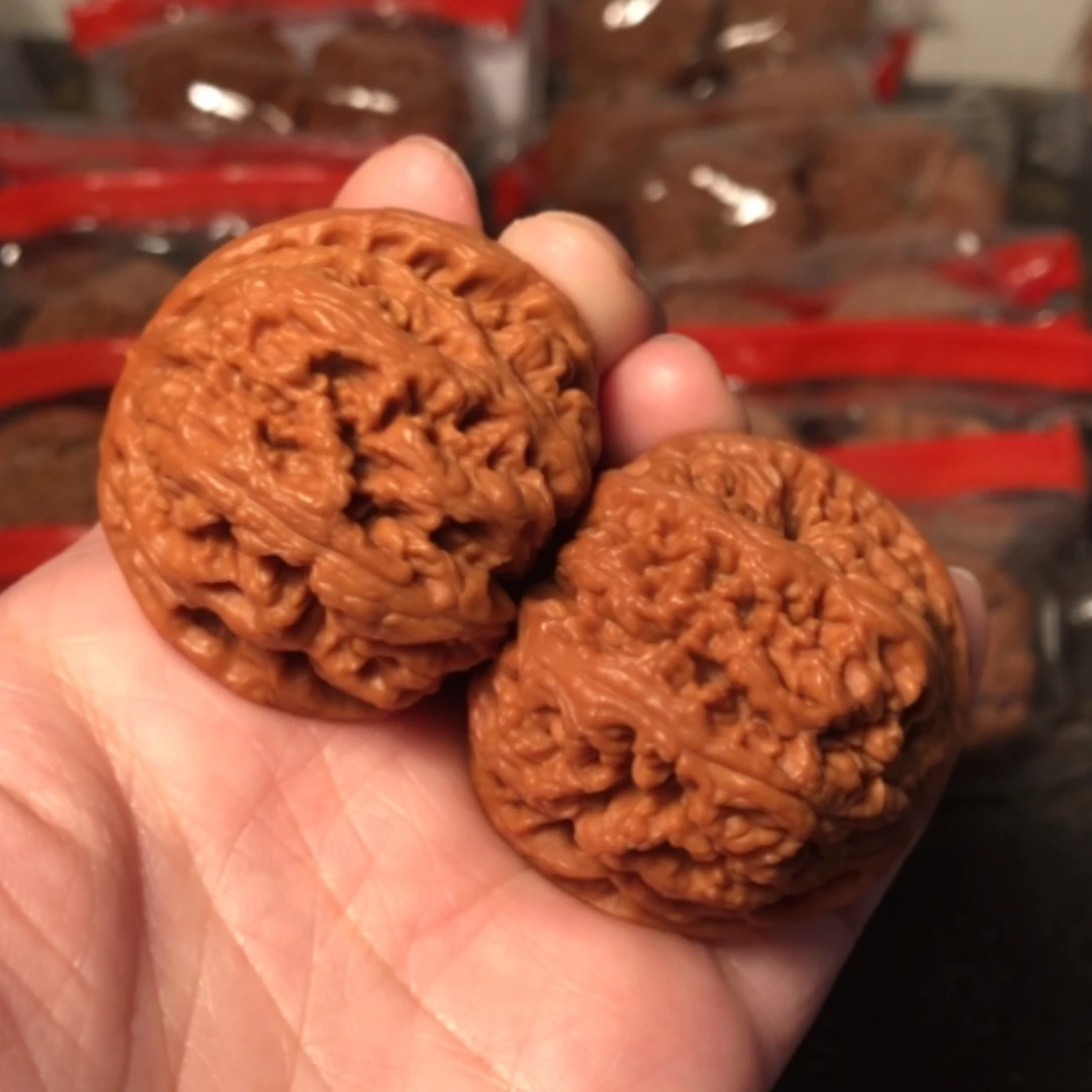 【闪购商品】文玩核桃把件Q****C大粗筋41