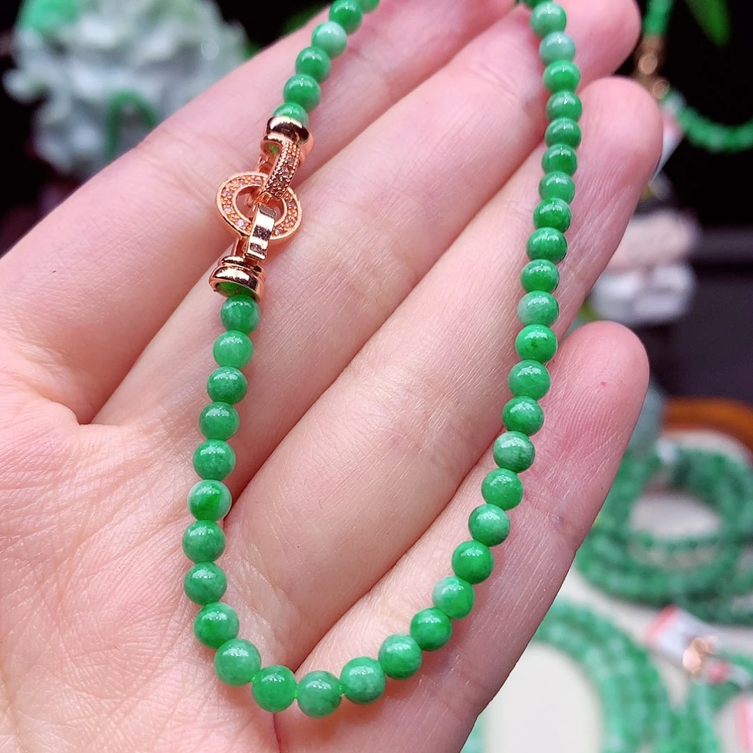 翡翠未镶嵌手链翡翠