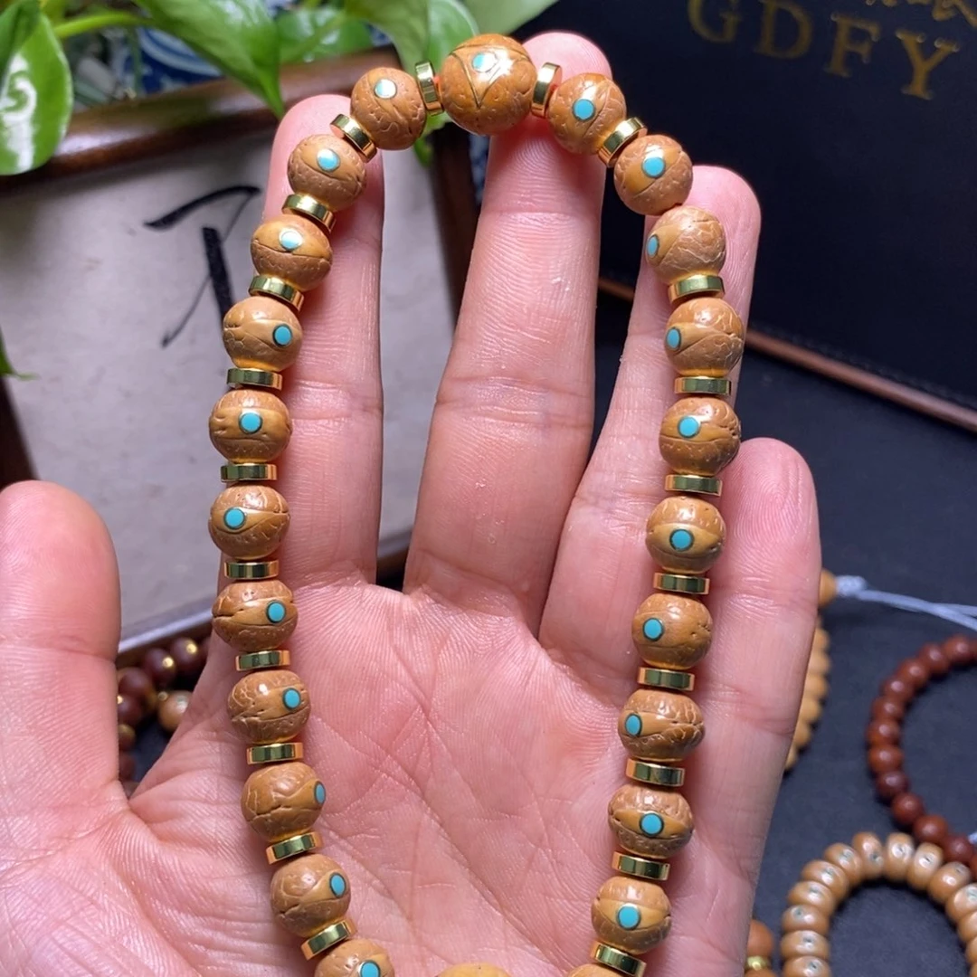 凤眼菩提手串暴**明尼泊尔