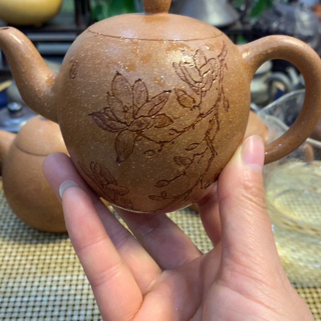 紫砂茶壶宜兴原矿段泥200cc