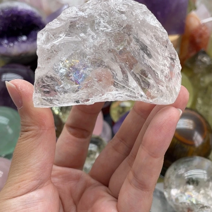 -***野未镶嵌珠宝半成品紫晶89