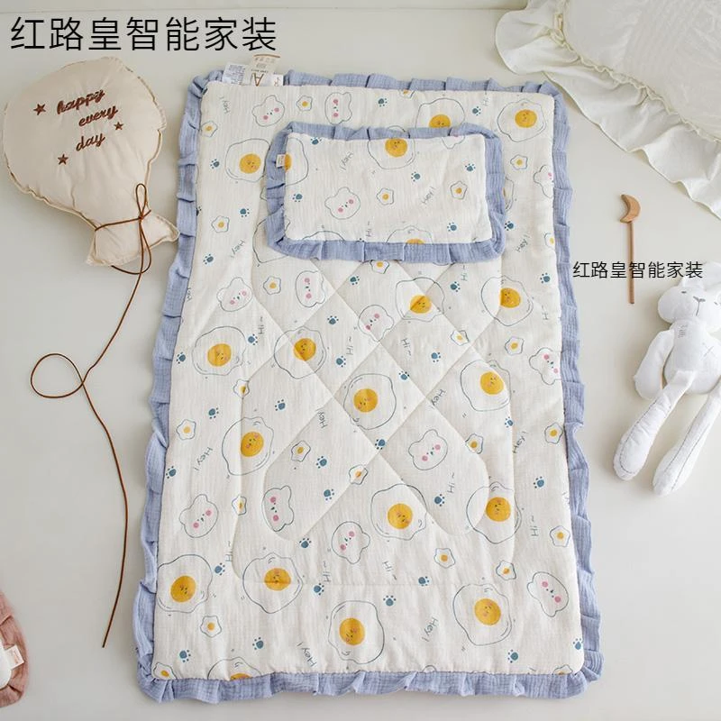 婴儿床褥新生专用小褥子秋冬新款床垫可水洗宝宝幼儿园午睡厚垫褥