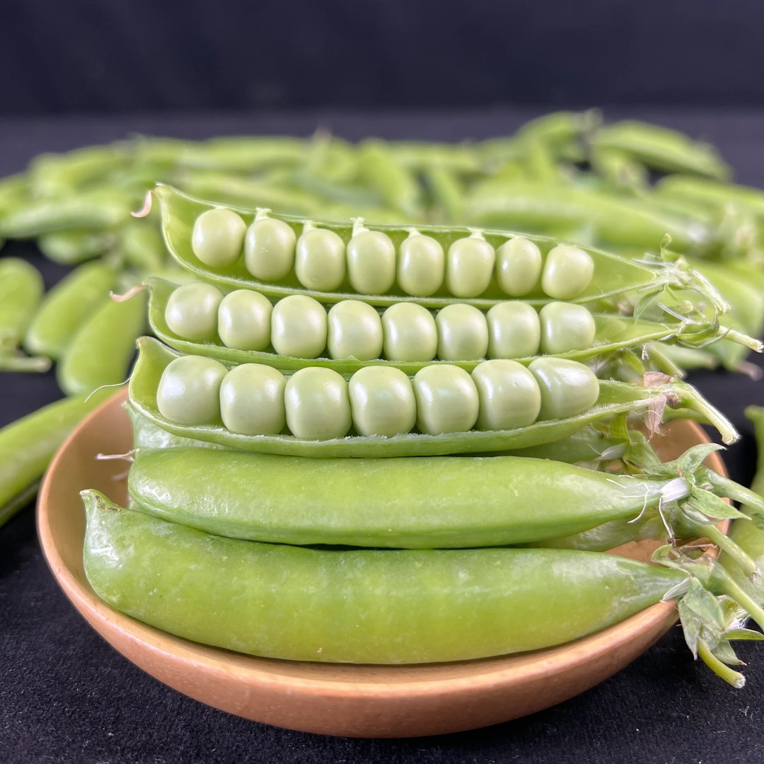 中鲜生云南新鲜豌豆 现摘带壳青豆角当季蔬菜甜豆荚