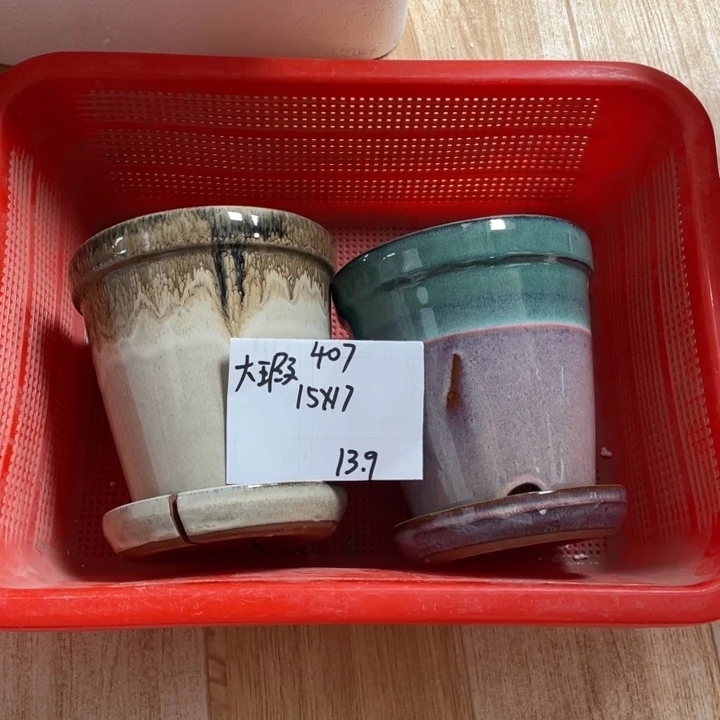 粗陶多肉花盆微瑕407