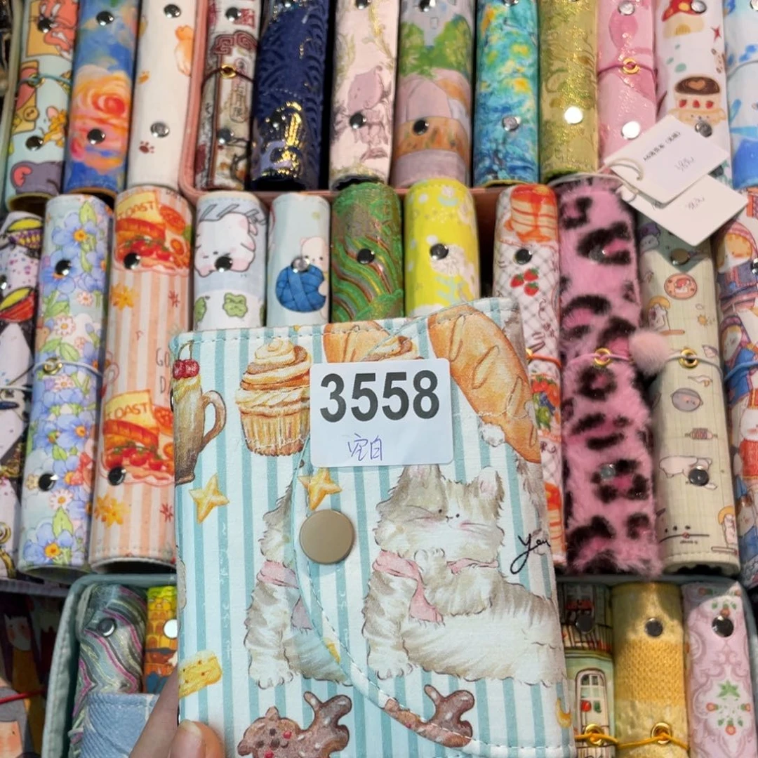 织绣M5活页带空白纸3558