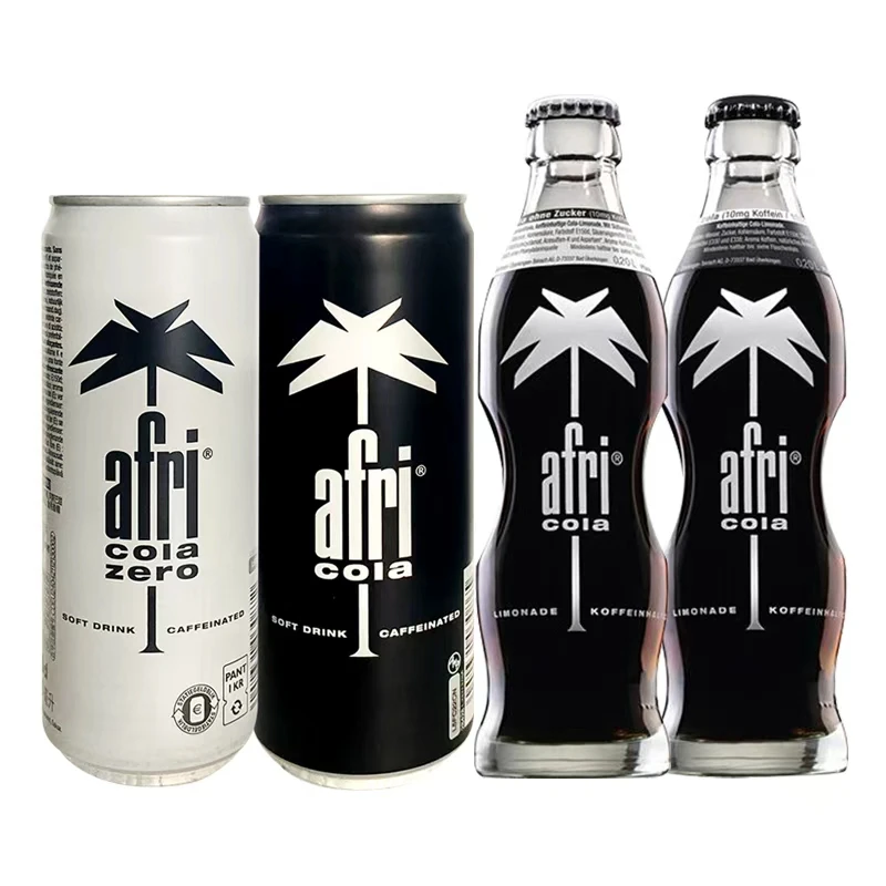 AFRI-COLA德国进口afri可乐汽水330ml/罐200ml/玻璃瓶装碳酸饮料