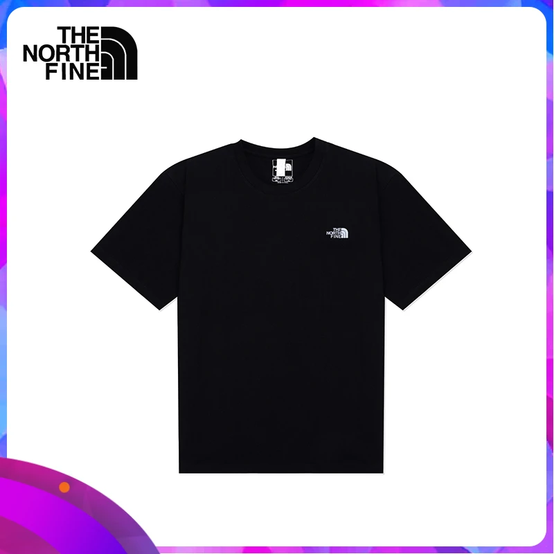 北面的小山坡夏季男纯棉男装新款T恤短袖休闲时尚高级感宽松NORTH