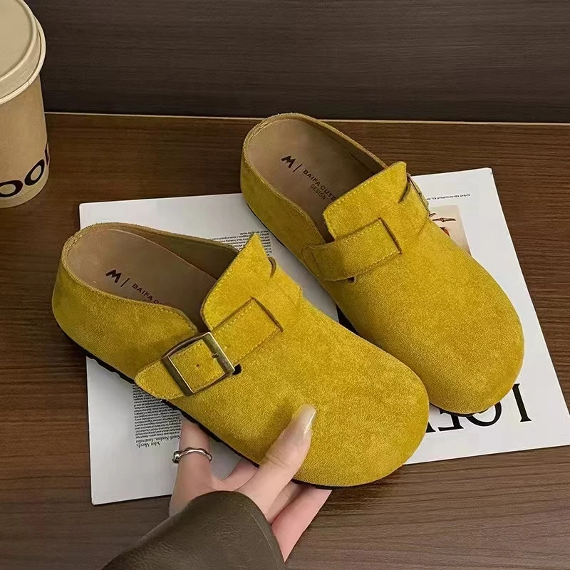 【 雨•美 推荐 】6133-6舒适百搭半托勃肯鞋