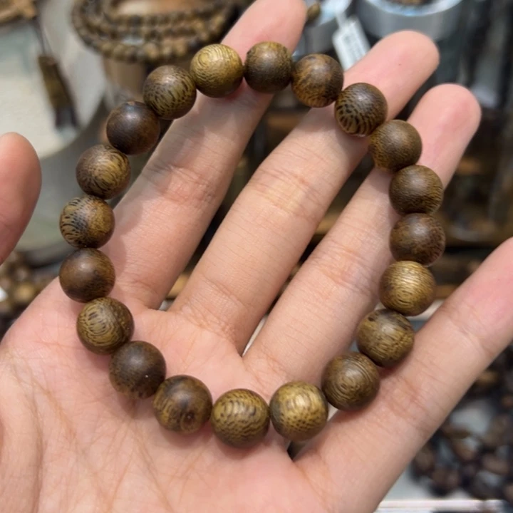 沉香碎屑沉香1.0圆珠