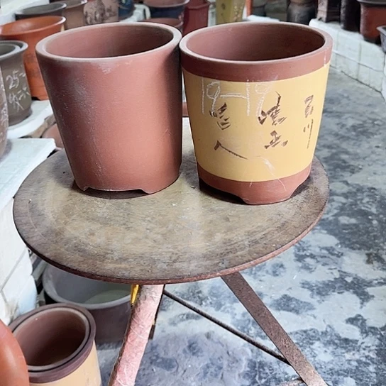 紫砂花盆源头工厂清仓处理4号