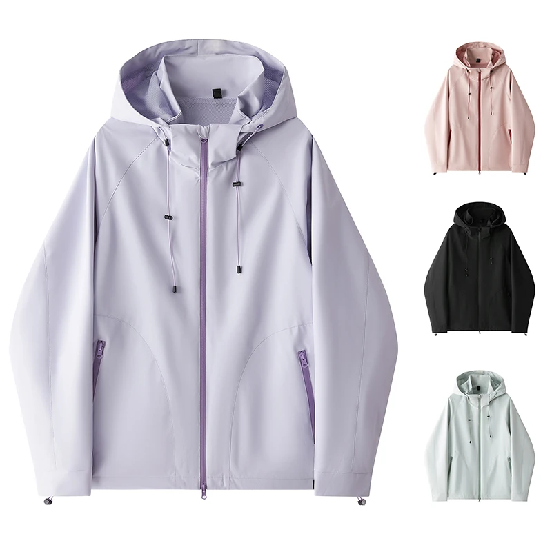 2025年春季情侣户外夹克连帽休闲外套P