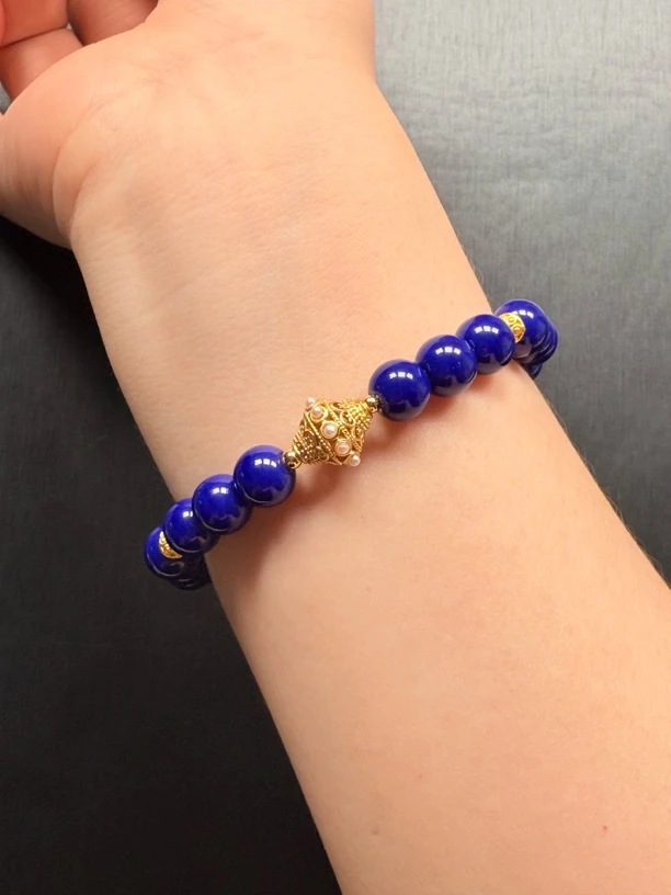 非金属羽毛项链 星际蓝舒手链设计款