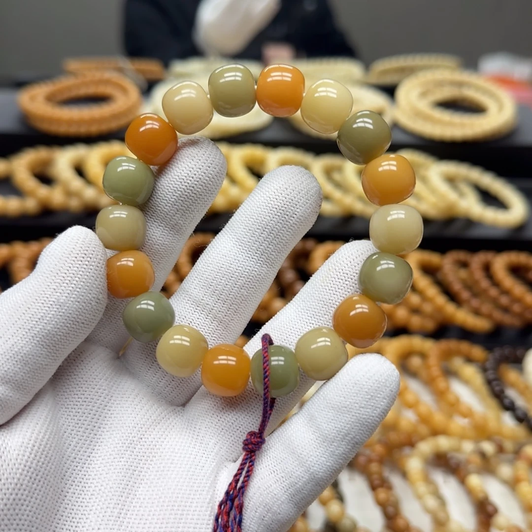 菩提根/象牙果手串12×13 5年 微瑕