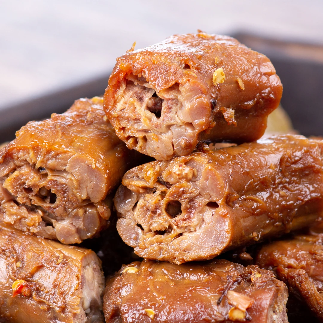 五香2个/4个鸭脖休闲卤味零食小吃【不辣】美食