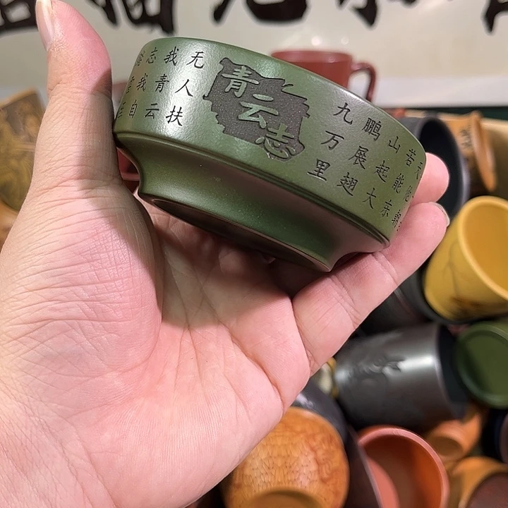 茶杯紫砂全手工紫砂主人杯