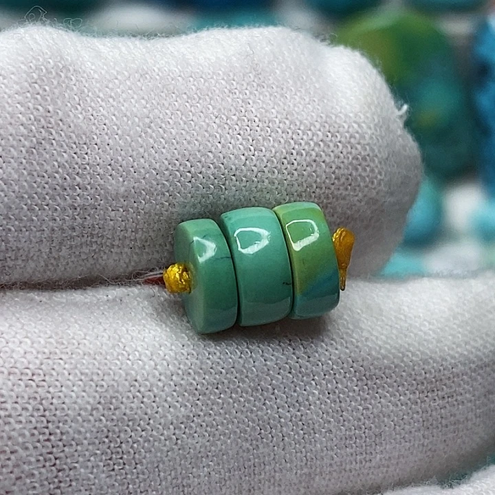 未镶嵌绿松石天然原矿 带武汉地大证书