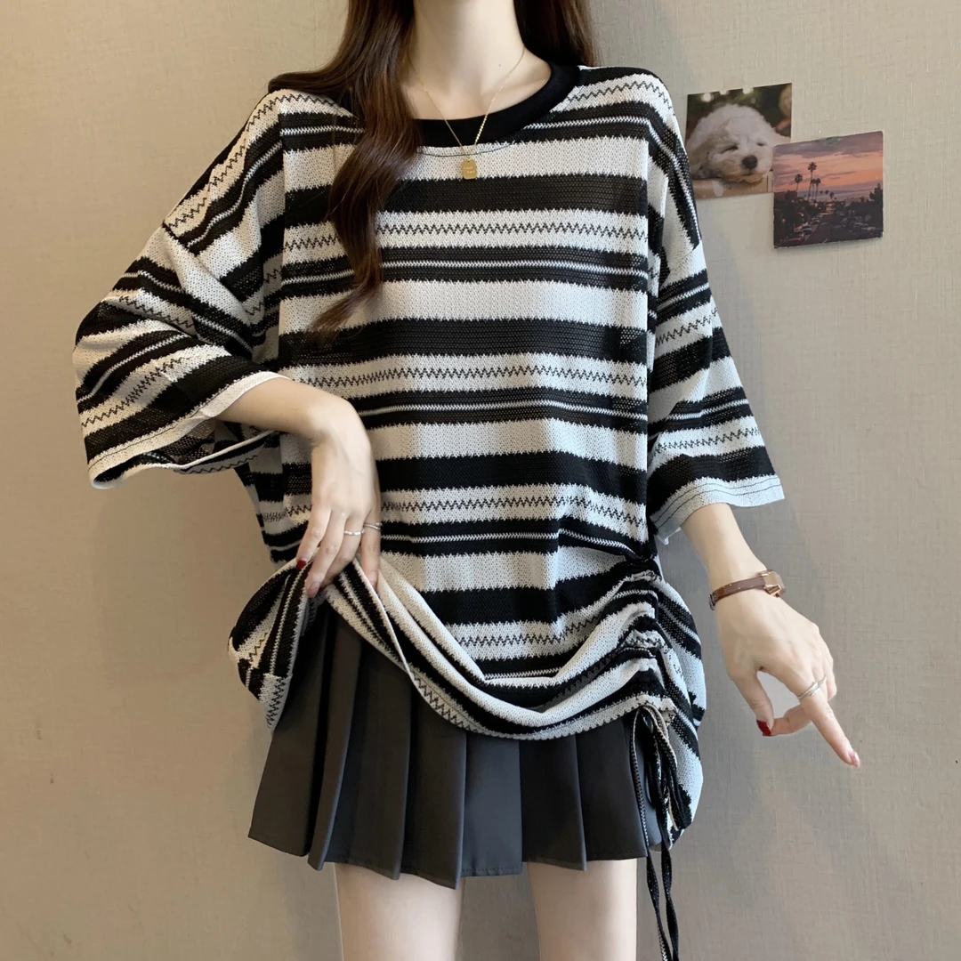 【301-400】【麦麦女装】夏季大码韩版上衣