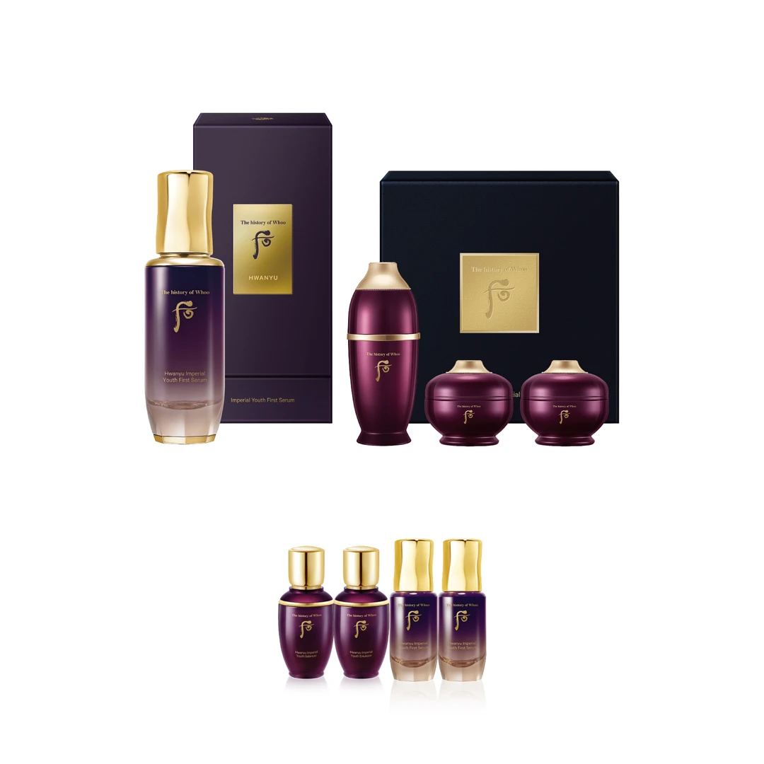 【银泰百货】后凝颜本初赋活精华液礼盒4件套(90ml)