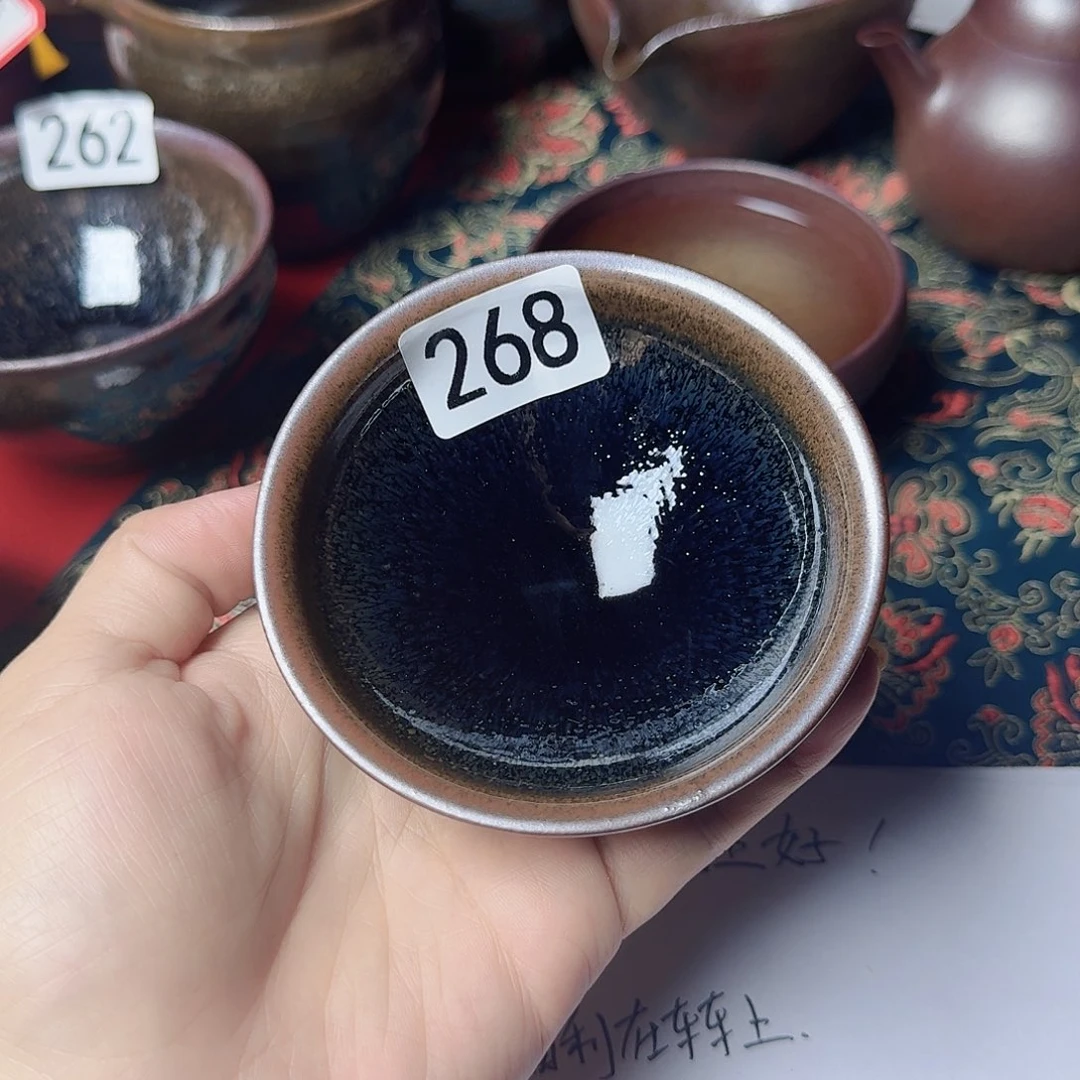 茶盏268 罗莉柴烧手工主人杯