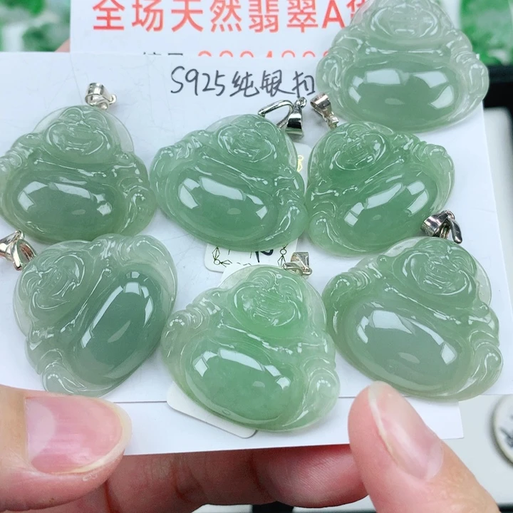 翡翠银S925镶嵌颈饰多样性发其1