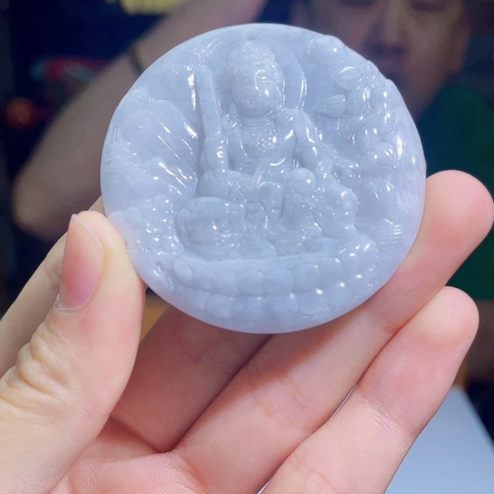 翡翠未镶嵌吊坠(不含链)A11